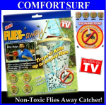 New Flies Away - Catch Flies Outside so they never come Inside!!